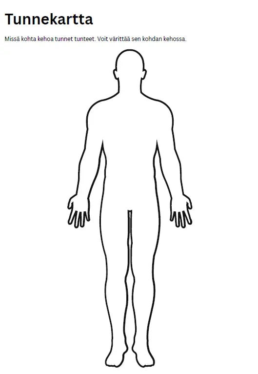 Kehonkuva - missä tunne tuntuu? Vakaaputiikki
