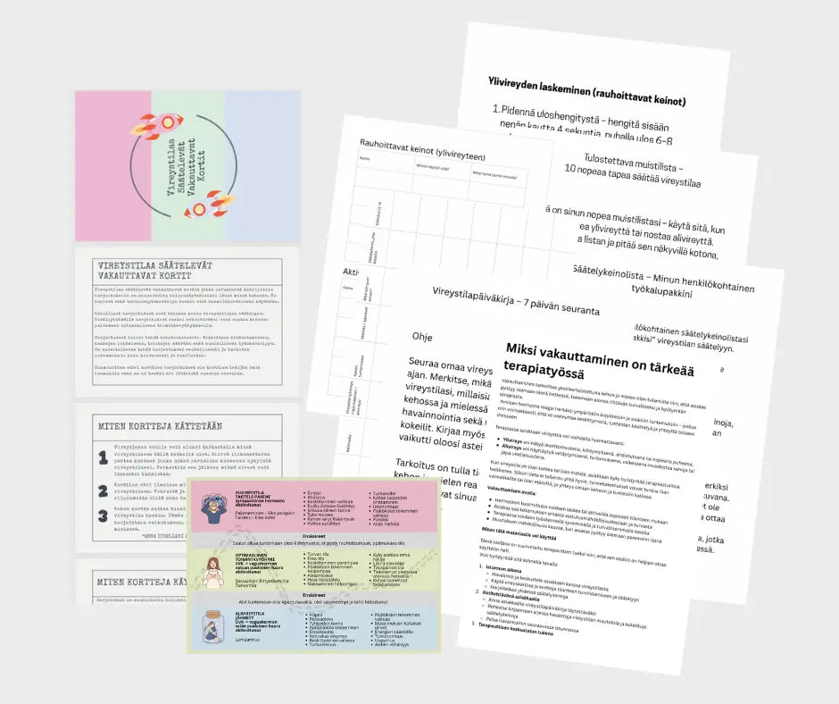 Terapeutin vireystilatyökalut Vakaaputiikki