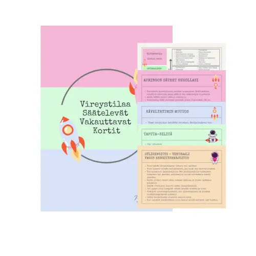 Vireystilaa säätelevät vakauttavat kortit