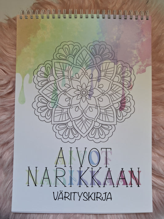 Aivot Narikkaan- Värityskirja