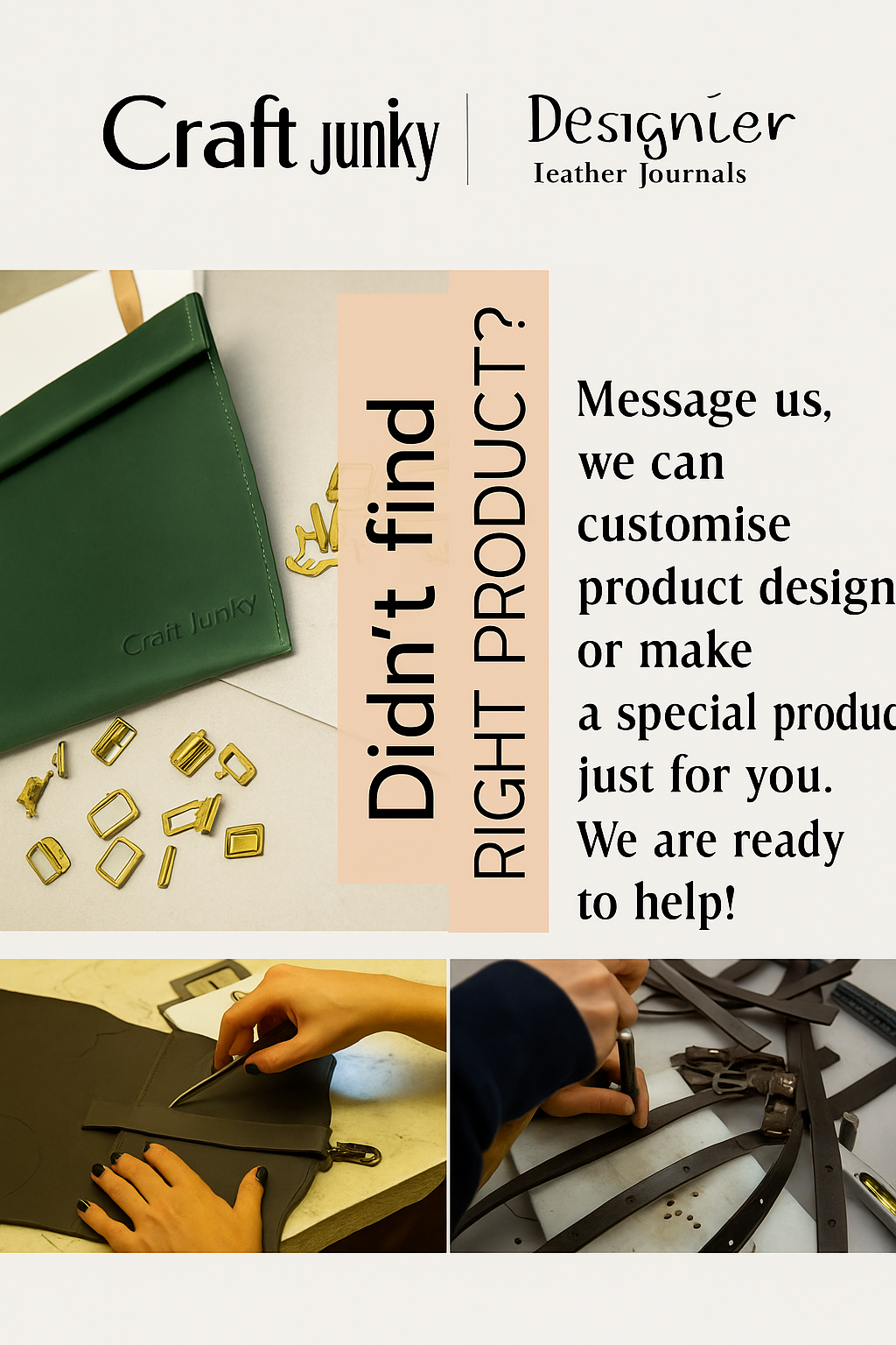 Vintage-nahkainen tyhjäsivuinen päiväkirja – Kuun printti