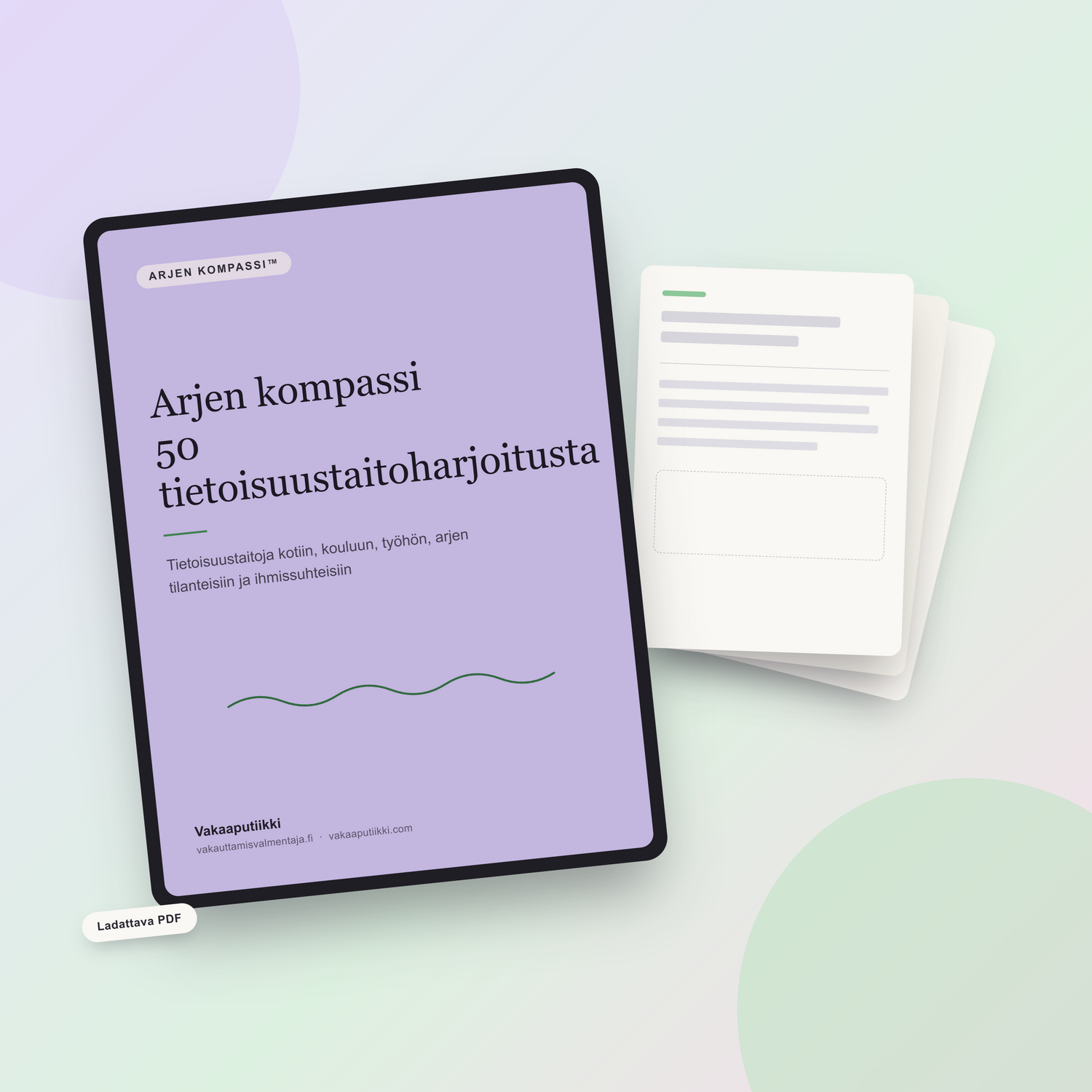 Arjen kompassi – 50 tietoisuustaitoharjoitusta hermoston tueksi Vakaaputiikki