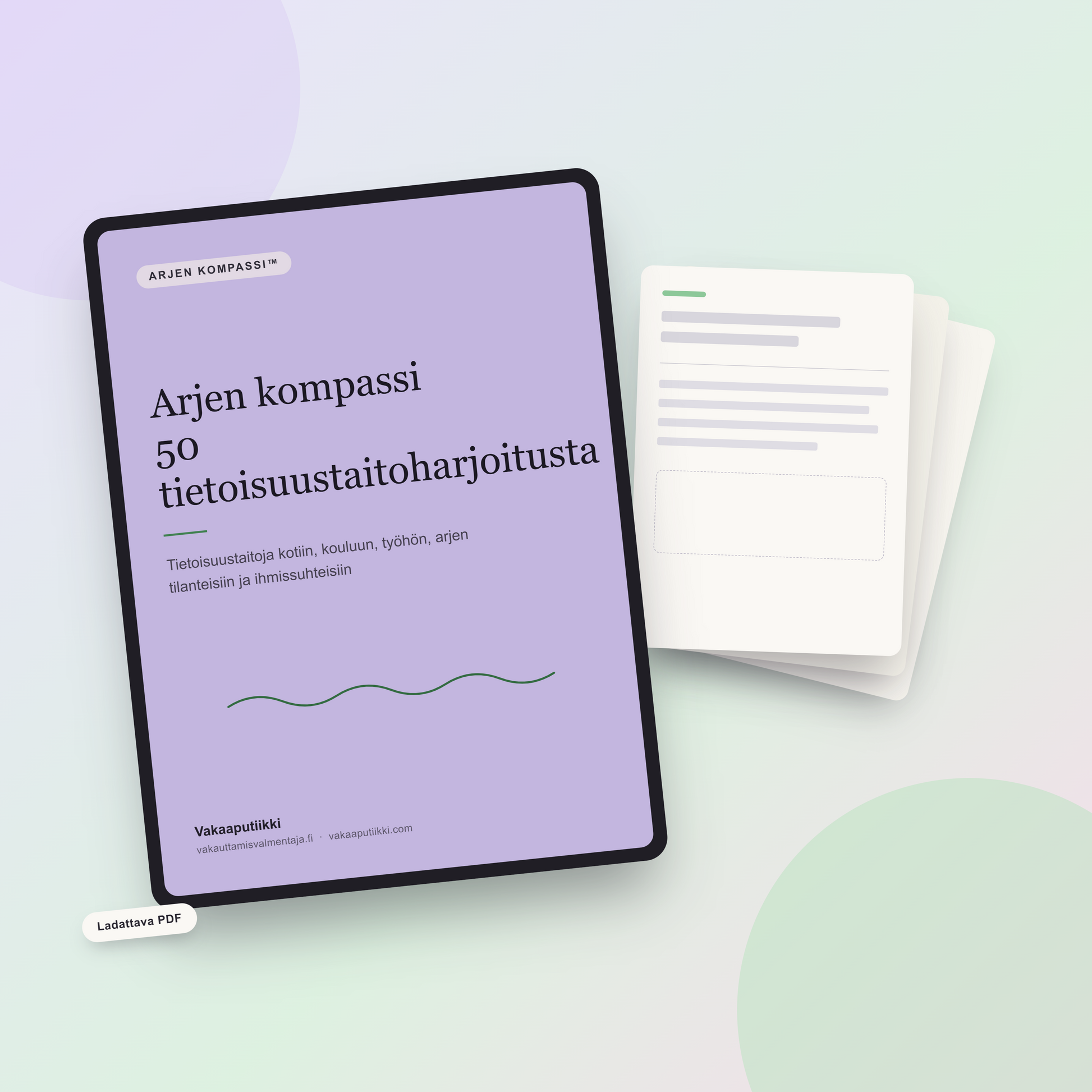 Arjen kompassi – 50 tietoisuustaitoharjoitusta hermoston tueksi Vakaaputiikki