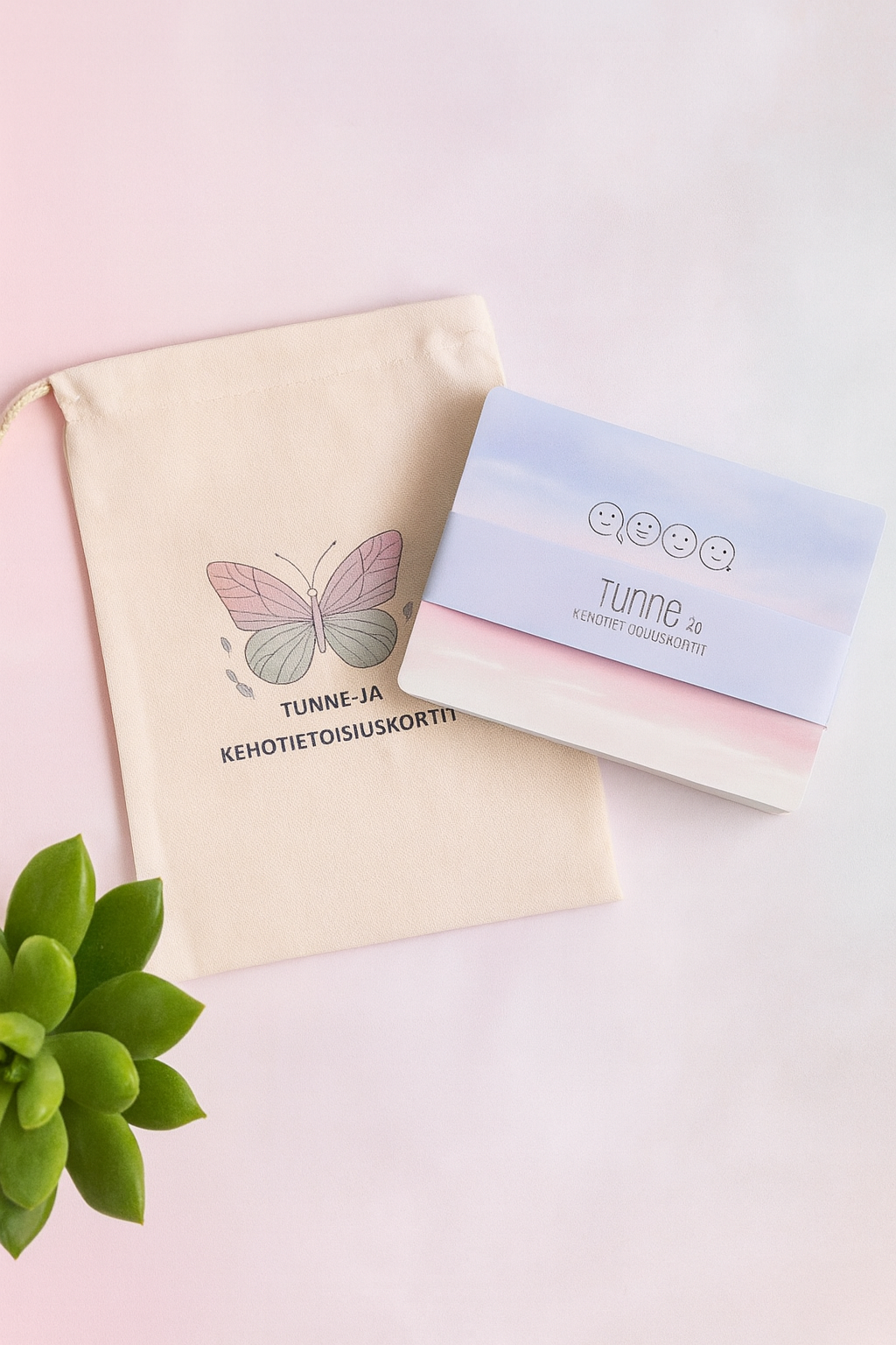 Tunne-ja kehotietoisuuskortit Vakaaputiikki