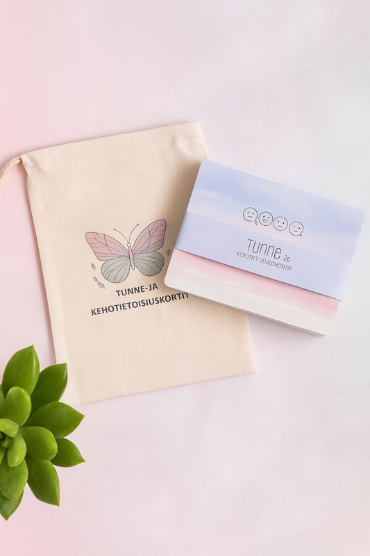 Tunne-ja kehotietoisuuskortit Vakaaputiikki