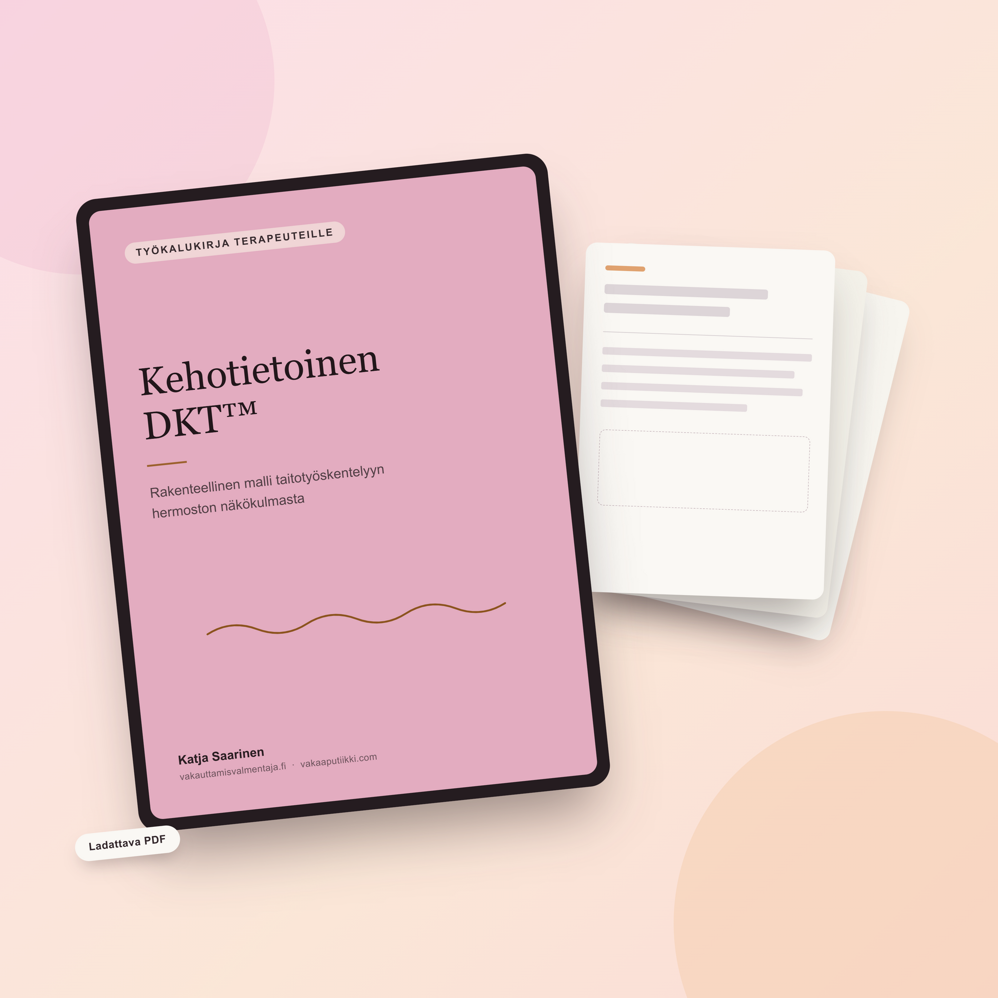 Kehotietoinen DKT™ – työkalukirja terapeuteille Vakaaputiikki