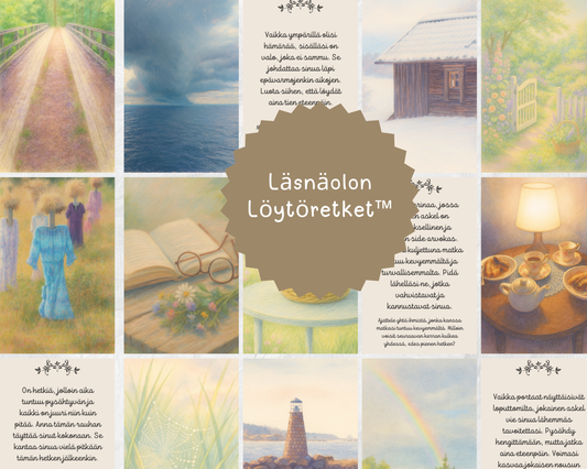 Läsnäolon löytöretki™ – Voimaa ja oivalluksia arkeen