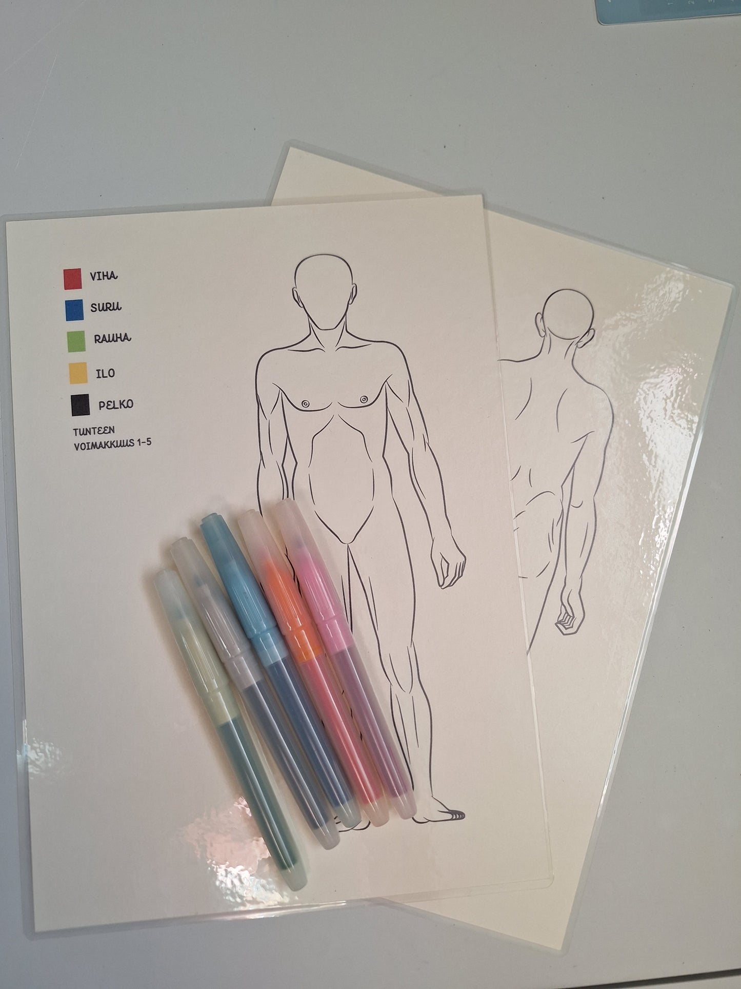 Laminoitu kehokartta